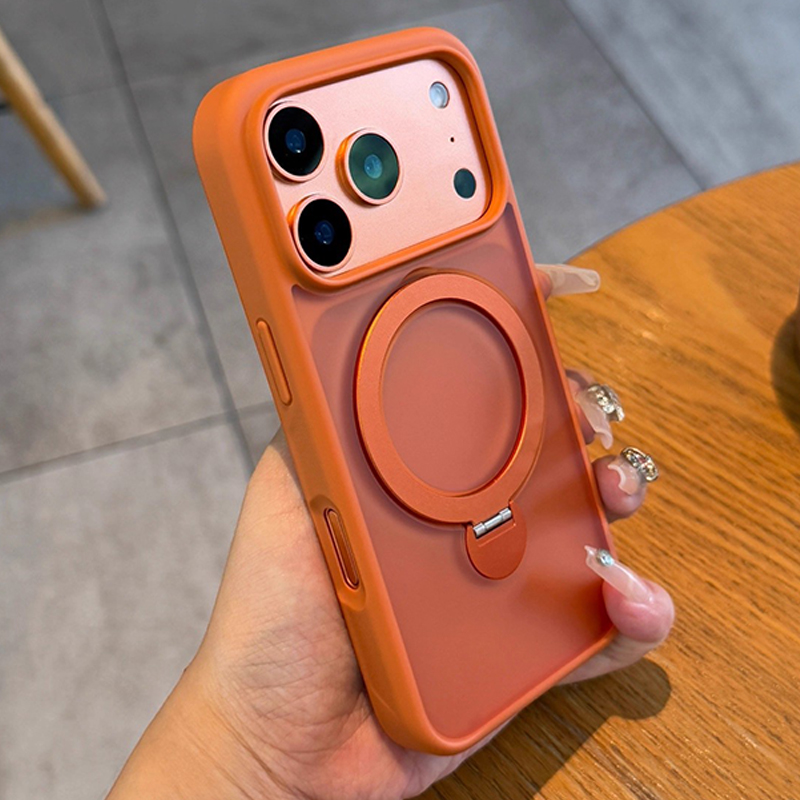 Phone Accessories Ring Holder - MagSafe対応メタルカーホルダーリング付きスマホケース iPhone 17 Pro Max 17