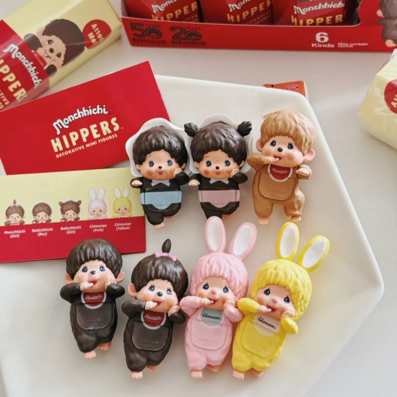 Phone Accessories Sonny Angel - オリジナルソニーエンジェル新しいヒッパーズモンチッチアニメフィギュアミステリーブラインドボックスコレクタブル誕生日サプライズギフトカイシャカハおもちゃ
