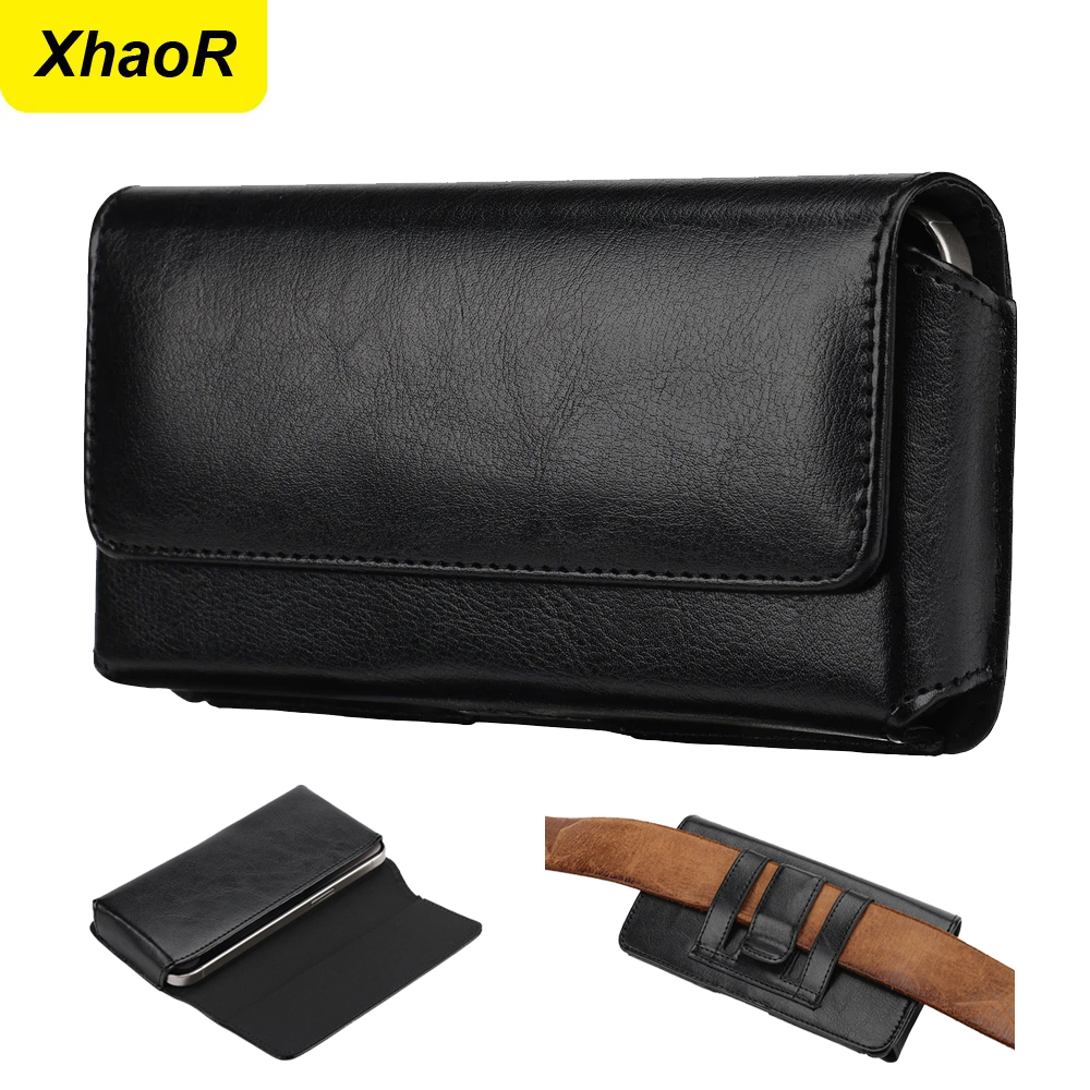 Phone Accessories For Men - ユニバーサルレザーベルトクリップバッグケース iPhone 17 16 15 Pro