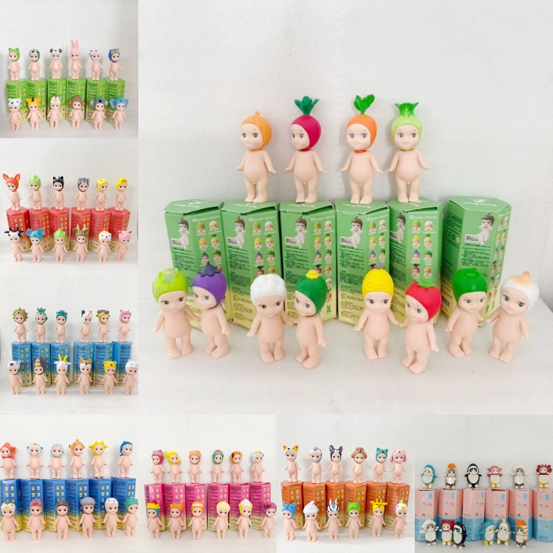 Phone Accessories Sonny Angel - ホットフルーツアニマルブラインドボックスミニフィギュアパーティーシリーズブラインドボックストレンディプレイ携帯ケースデコレーションクリエイティブ誕生日プレゼント