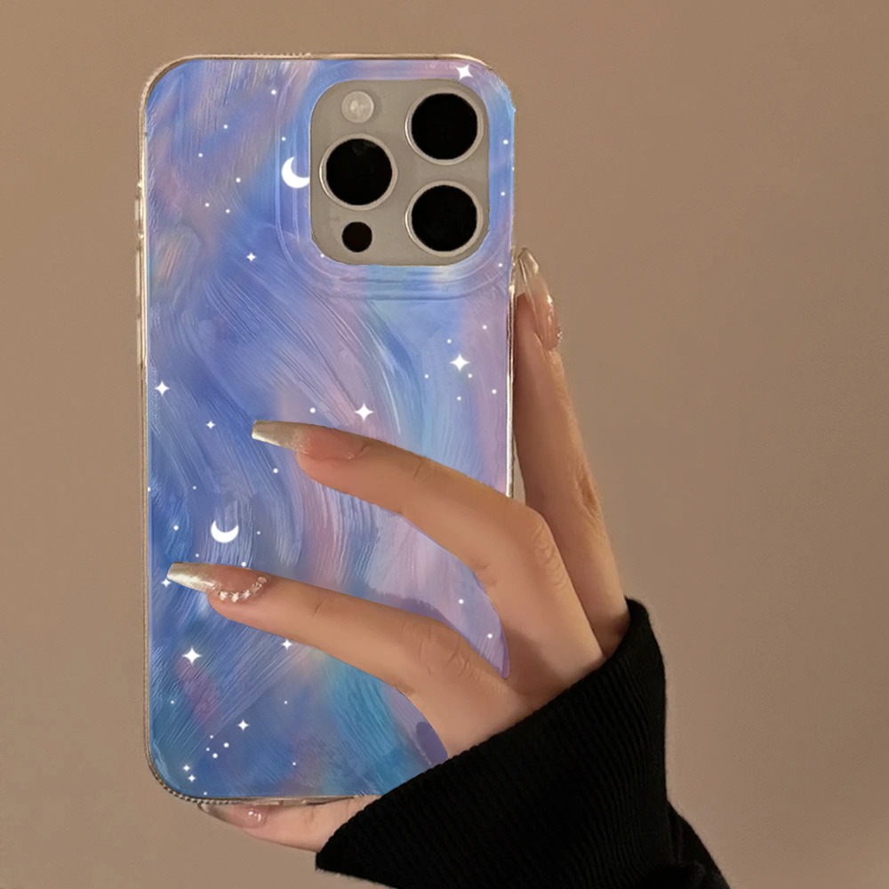 Xiaomi Phone Accessories - ファッショングリッタースターリーグラデーションフォンケース Xiaomi Redmi Note 10 11