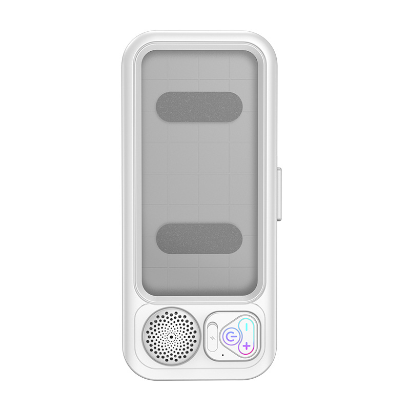 Phone Accessories Brands - ホットセールブランドのBluetoothシャワースピーカー、視覚の饗宴を復元するための携帯電話用、IPX4レベルのバスフォン用ホワイトアクセサリー ﻿