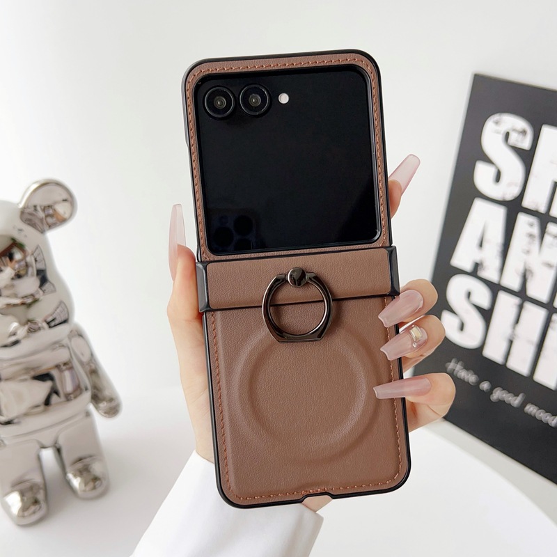 Phone Accessories Ring Holder - 360度回転リングホルダー付き磁気ワイヤレス充電対応 Motorola Razr 50 60 70