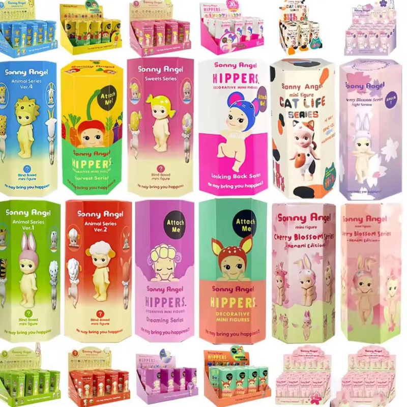 Phone Accessories Sonny Angel - ブラインドボックス フルーツ・野菜・キャンディ・ドリーミングオーシャン・アニマル・アニメ 各シリーズ スタンドフィギュア コレクタブルドール おもちゃセット