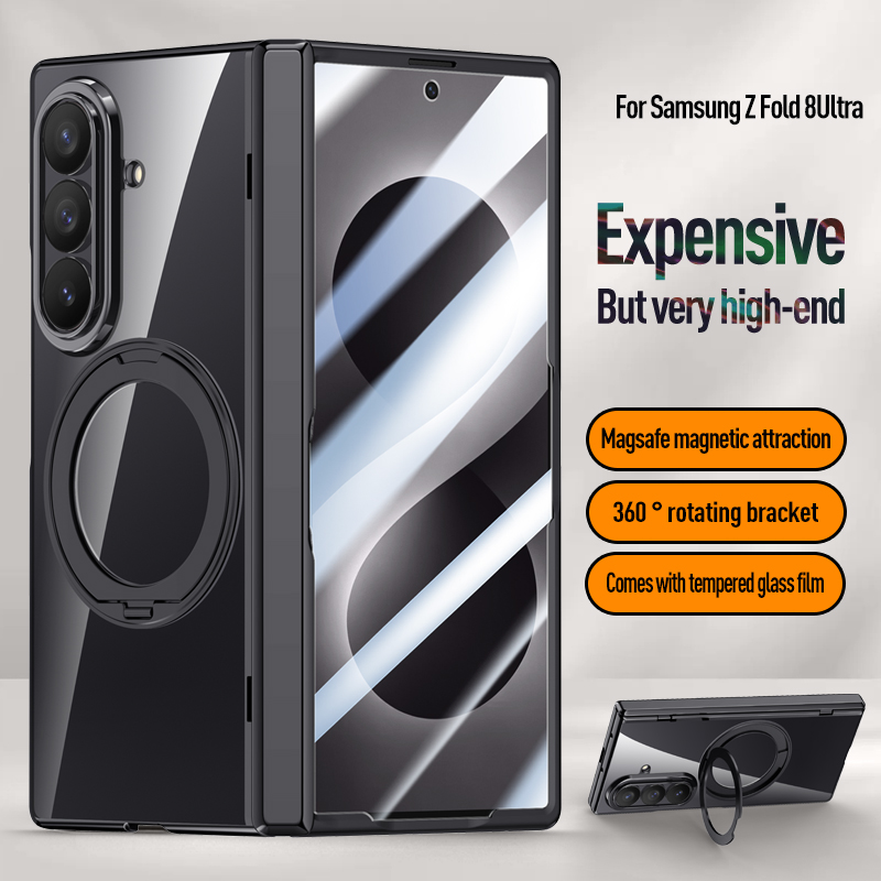 Phone Accessories Ring Holder - Samsung Galaxy Z Fold 8用 ウルトラスイベル合金ブラケット