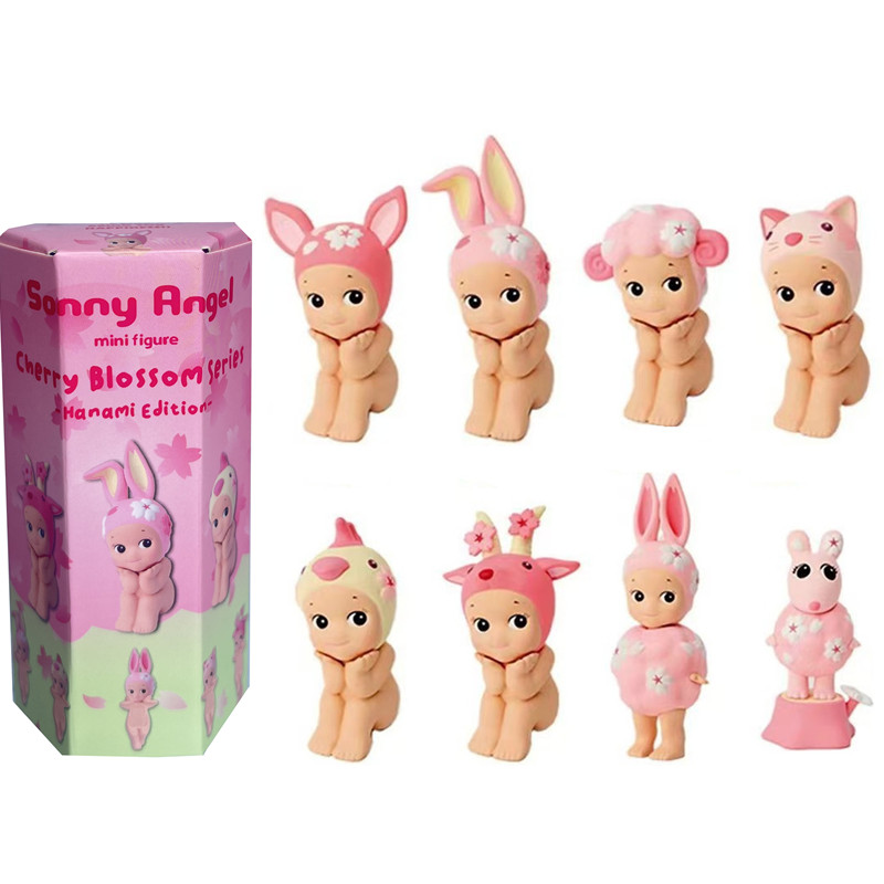 Phone Accessories Sonny Angel - 1-12個入り 桜シリーズ ヒッパーズ ブラインドボックス ミニフィギュア コレクタブル