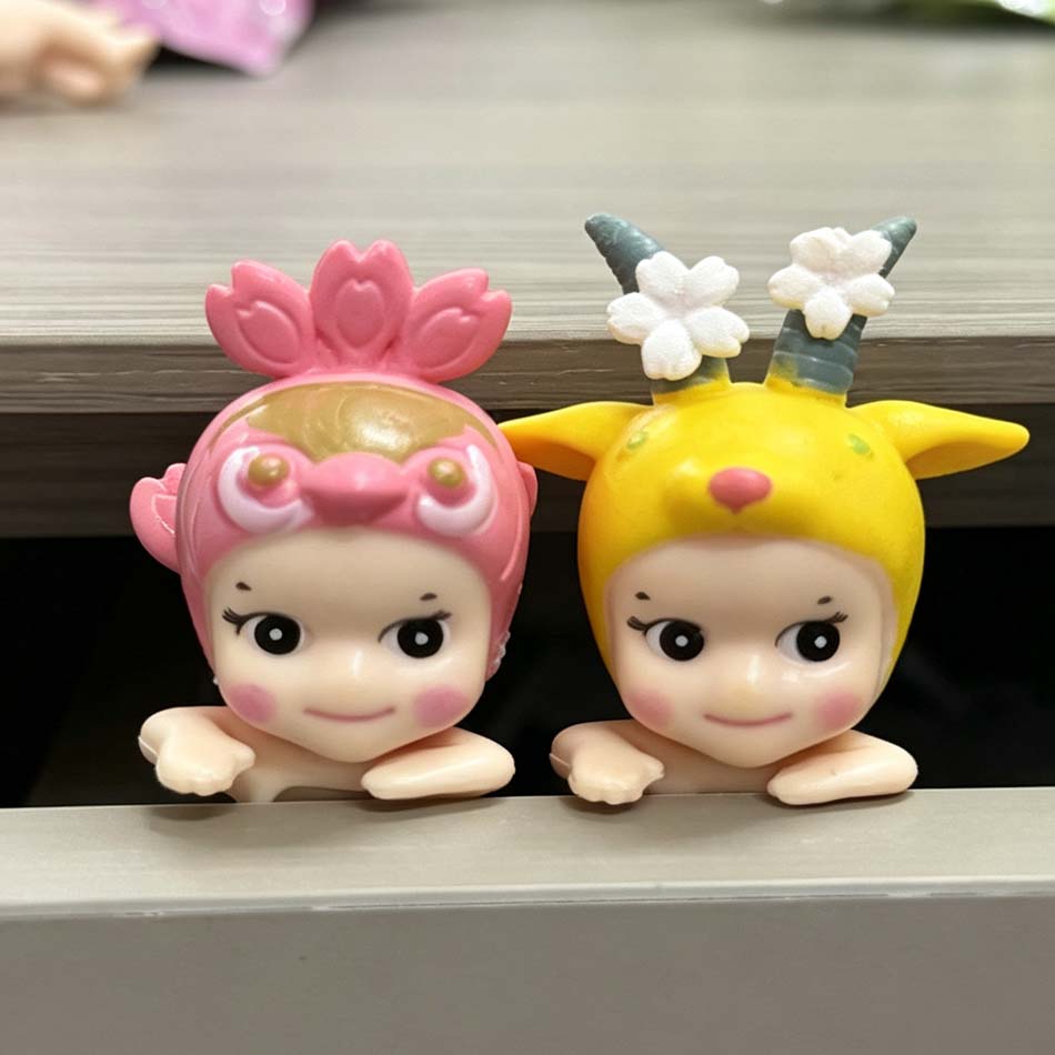 Phone Accessories Sonny Angel - ブラインドボックスヒッパーズ装飾ミニフィギュア桜シリーズ人形アニメフィギュアおもちゃアクションフィギュア誕生日プレゼント