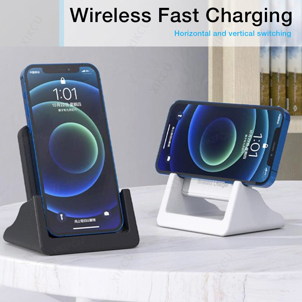 Phone Accessories And Electronics - デスクトップ取り外し可能電話ホルダー スタンド充電器パッド iPhone 16 15 14