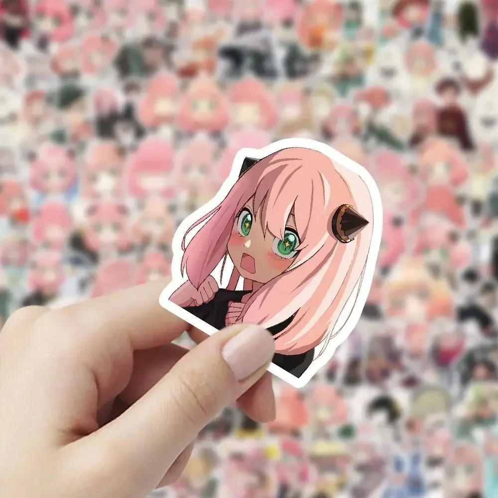 Phone Accessories And Electronics - SPY×FAMILY ステッカー 100 枚 - アニヤのかわいいアニメキャラクター