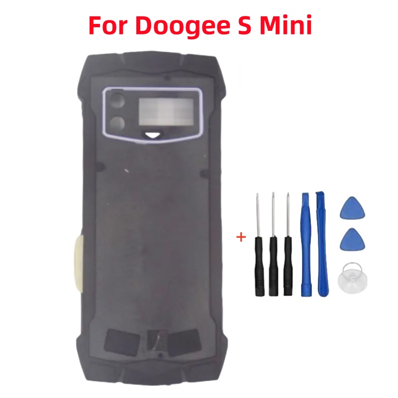 Phone Accessories Store - 新しいオリジナル Doogee S ミニ SMINI 電話保護バックバッテリーカバーハウジングケース耐久性のあるハウジングモバイルフレーム修理部品