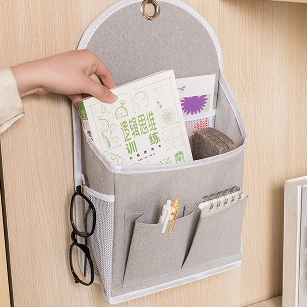 寮用壁掛け収納バッグ メッシュサイドデュアルポケット付き ブ - Phone Accessories Hooks のレビューと価格