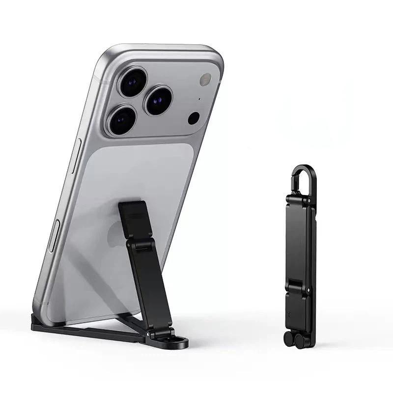 折りたたみ式ミニキーホルダー型携帯電話スタンド、多角度調整可 - Phone Accessories Keychain のレビューと価格