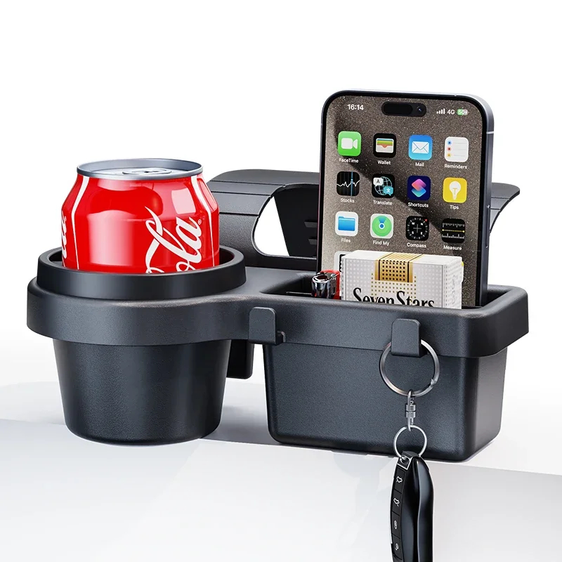 車用カップスタンド型スマホホルダーマウントトレイ、サイドドア - Phone Accessories Rack のレビューと価格
