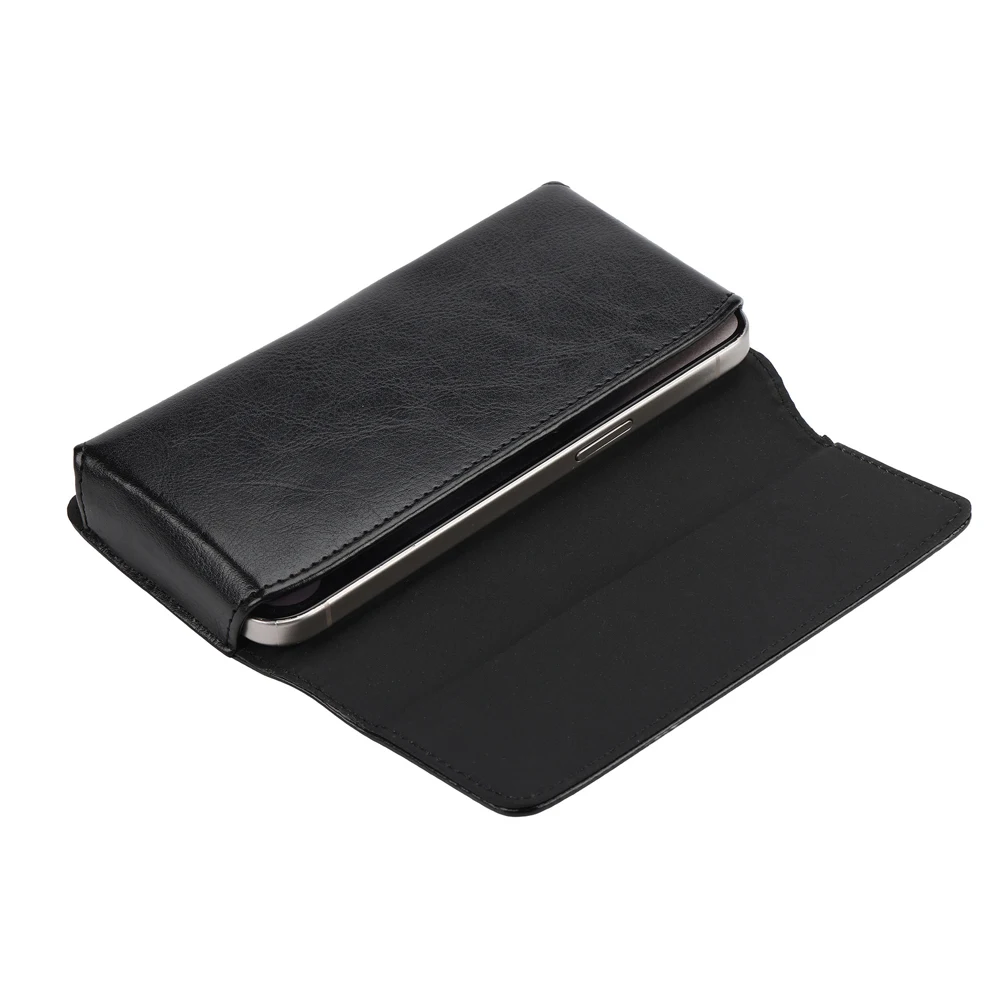 ユニバーサルレザーベルトクリップバッグケース iPhone  - Phone Accessories For Men のレビューと価格