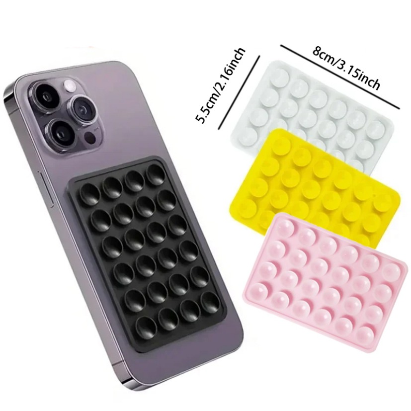 シリコン吸着式スマホケースマウント、滑り止め粘着グリップ、シ - Phone Accessories Hooks のレビューと価格