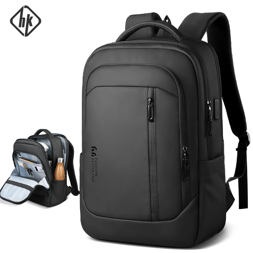 HK新デザイン旅行バックパック メンズ 大型ビジネスバックパ - Phone Accessories For Men のレビューと価格