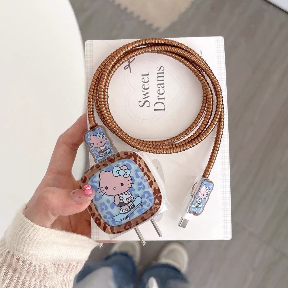 新品アニメキャラクターケーブルワインダー付き携帯電話充電ケー - Phone Accessories Brands のレビューと価格