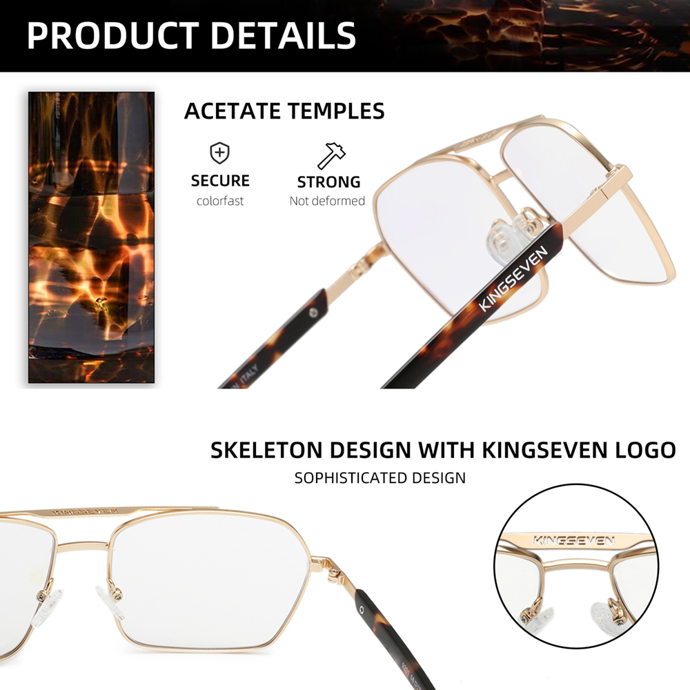 KINGSEVEN ブランド抗ブルーレイメガネ男性/女性用電 - Phone Accessories Brands のレビューと価格