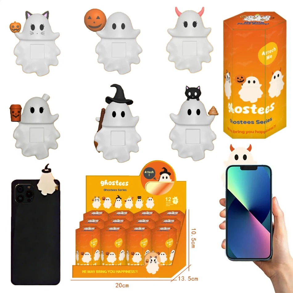 Ghostees ミステリー電話バディかわいいハロウィン電話 - Phone Accessories Sonny Angel のレビューと価格
