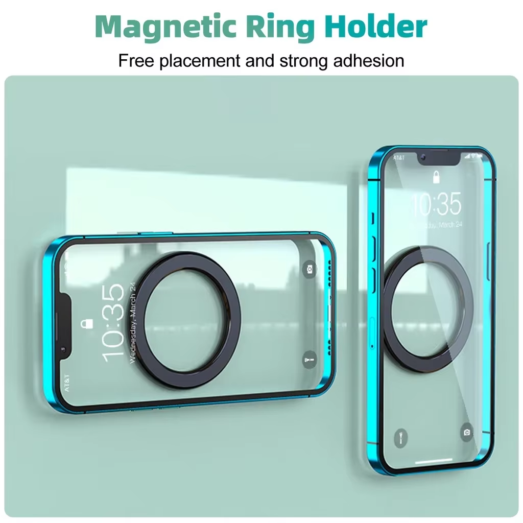 MagSafe対応 強力磁気リング式スマホホルダー 粘着マグ - Phone Accessories Ring Holder のレビューと価格