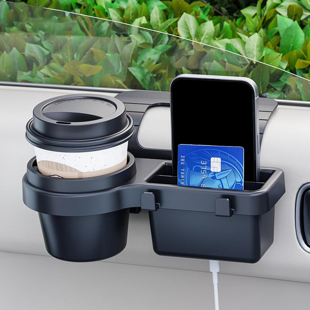 車用カップスタンド電話ホルダーマウントトレイサイドドアウィン - Phone Accessories Rack のレビューと価格