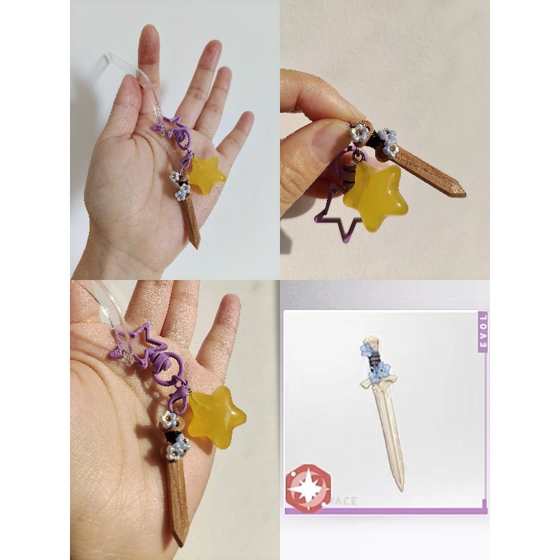 手作りの愛とディープスペース ザビエル アクセサリー アニメ - Phone Accessories Keychain のレビューと価格