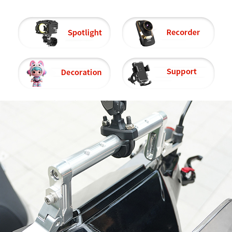 多機能アルミ製延長ロッド電話スタンド CNC 改造バランスバ - Phone Accessories Brands のレビューと価格