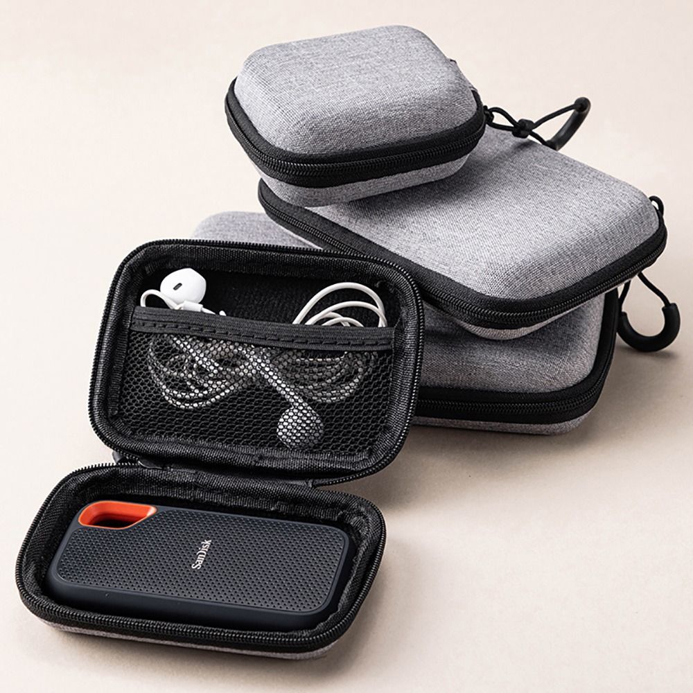 1個入りイヤホン/携帯電話/充電ケーブル用EVA収納バッグ、 - Phone Accessories And Cases のレビューと価格