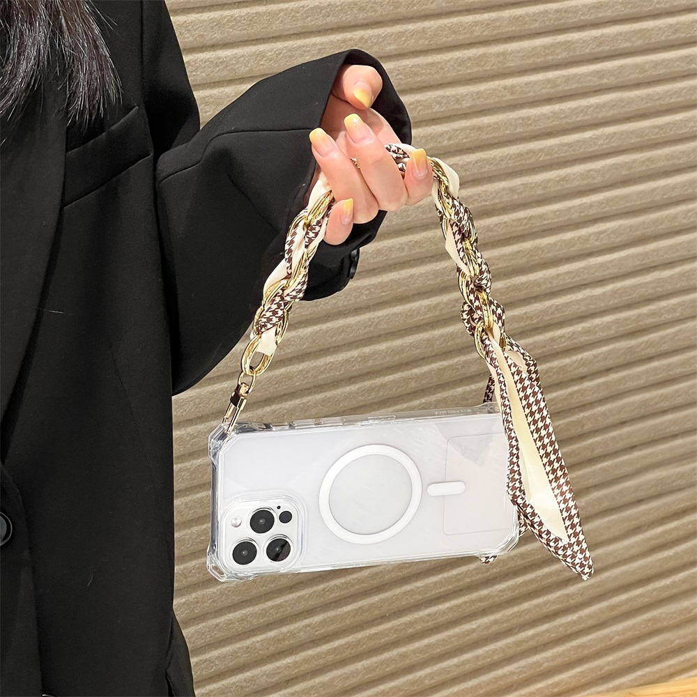 携帯電話用ショートストラップユニバーサルシルクスカーフハンド - Phone Accessories And Cases のレビューと価格