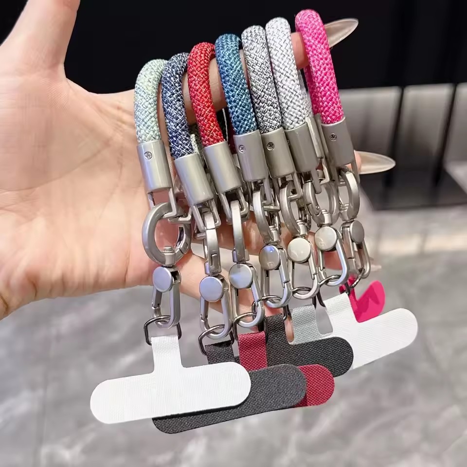 金属製スマホストラップガスケットパッチ回転式メタルバックル吊 - Phone Accessories And Electronics のレビューと価格