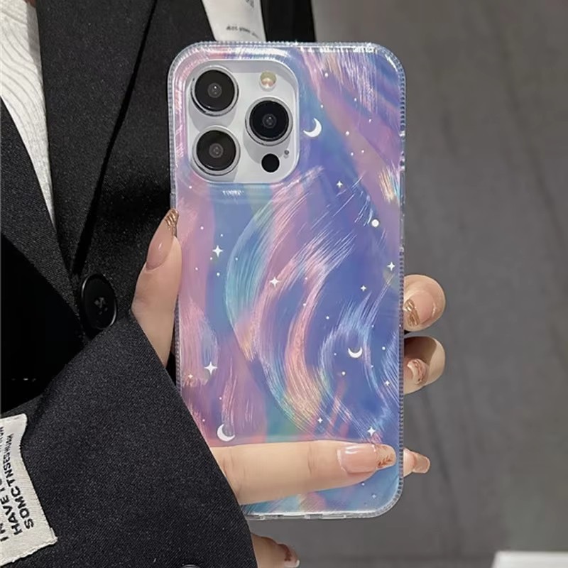 ファッショングリッタースターリーグラデーションフォンケース  - Xiaomi Phone Accessories のレビューと価格