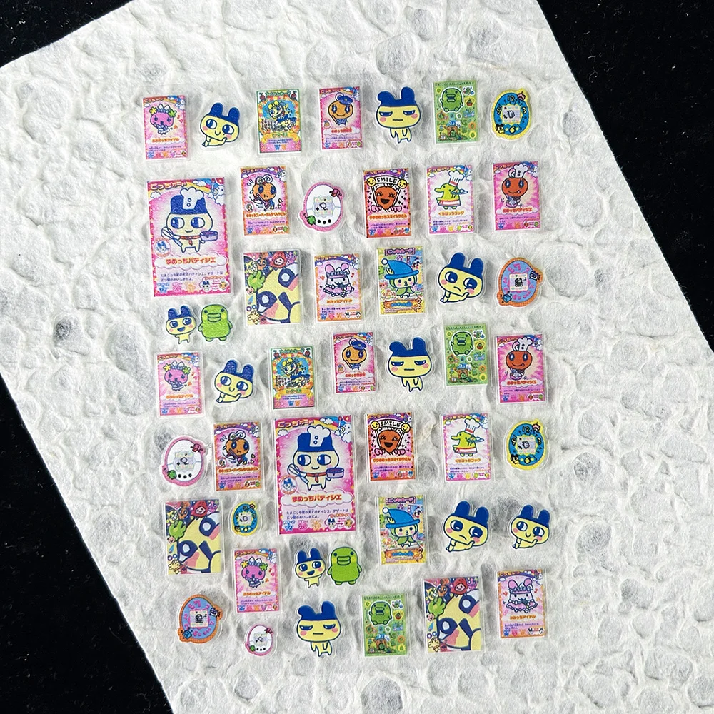 かわいいゲーム進化電子ペットステッカーネイルアートかわいい動 - Phone Accessories And Electronics のレビューと価格