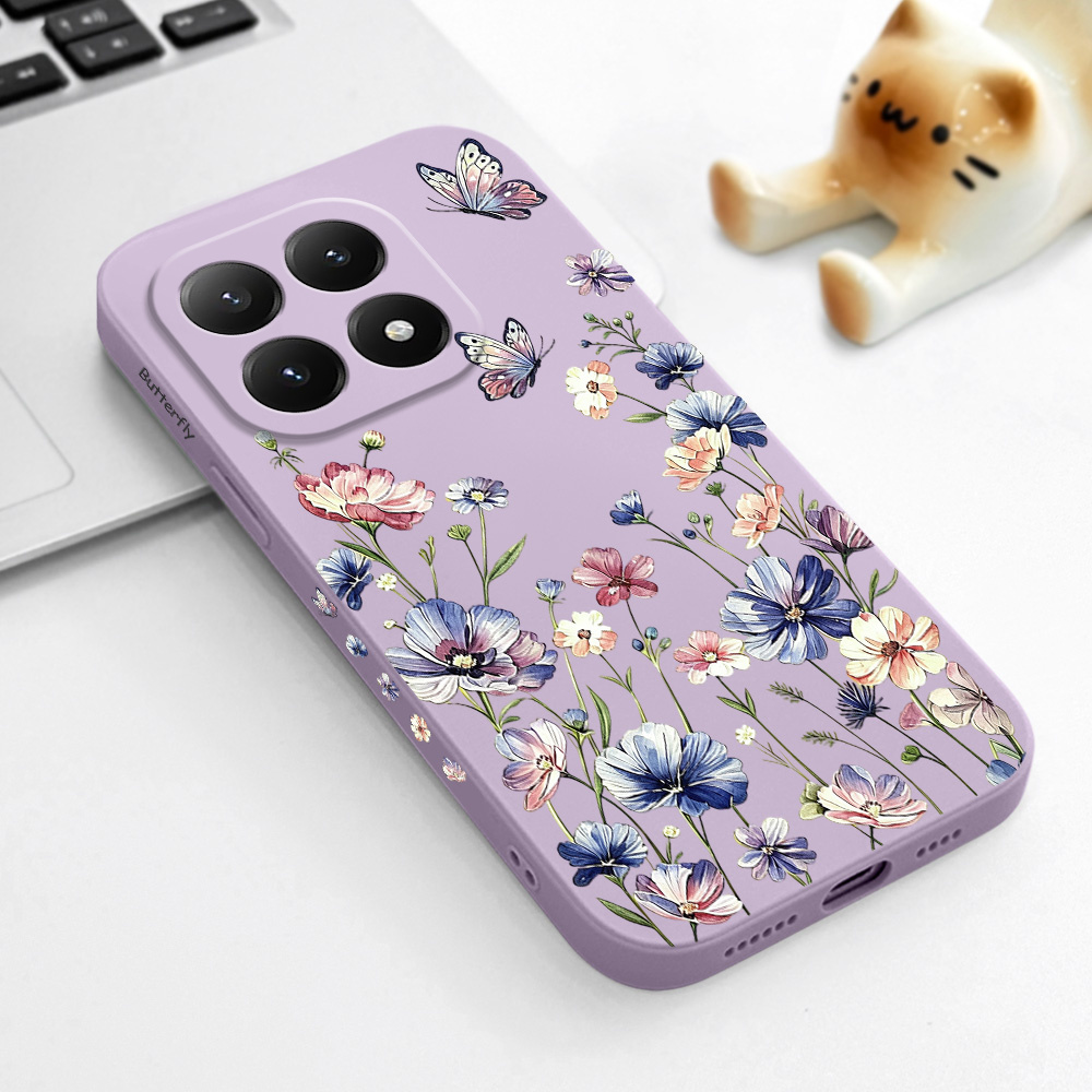 バタフライハッシュフォンケース Xiaomi Poco X8 - Xiaomi Phone Accessories のレビューと価格