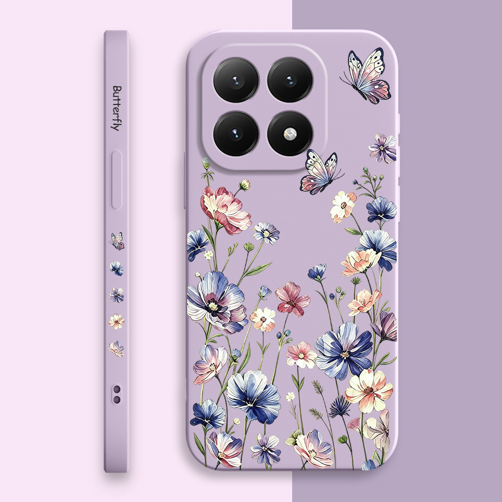 バタフライハッシュフォンケース Xiaomi Poco X8 - Xiaomi Phone Accessories のレビューと価格