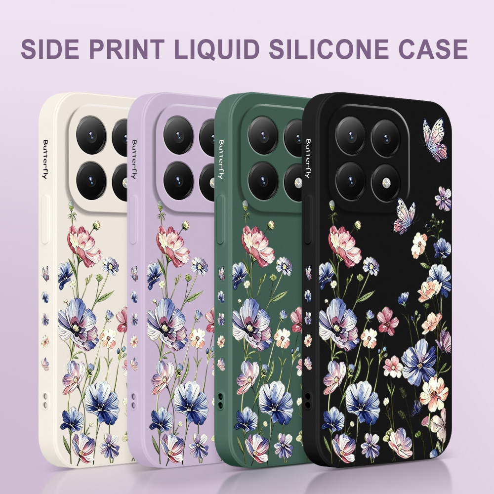 バタフライハッシュフォンケース Xiaomi Poco X8 - Xiaomi Phone Accessories のレビューと価格