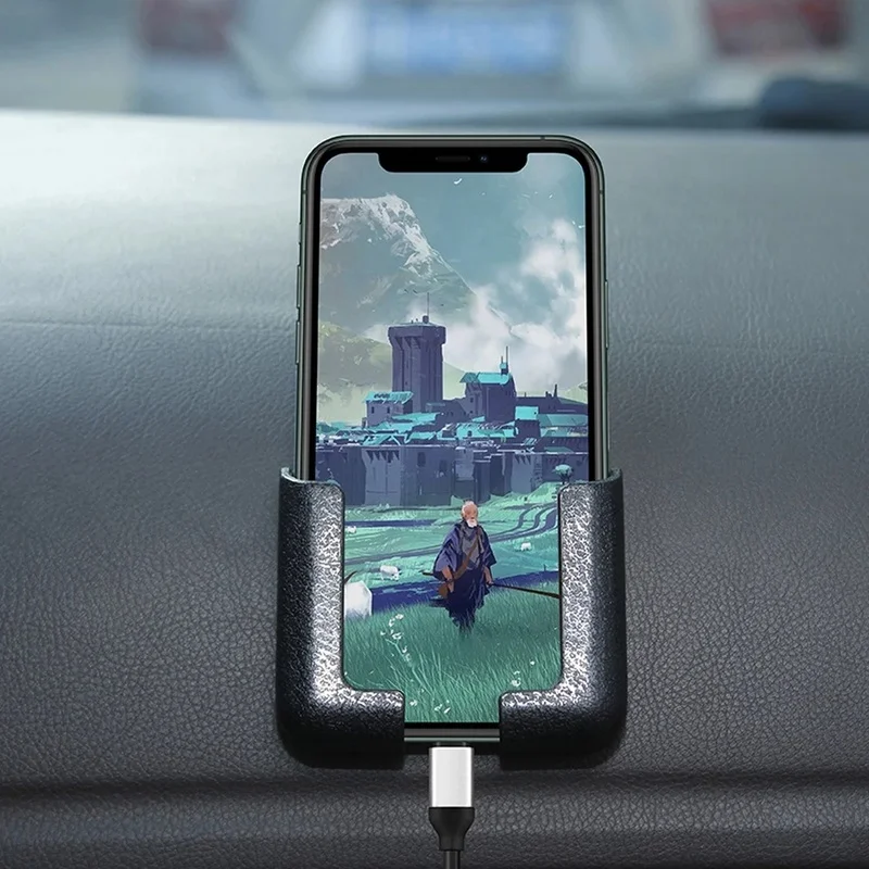 自己粘着性のダッシュボードマウントホルダー,車のインテリアア - Phone Accessories Rack のレビューと価格