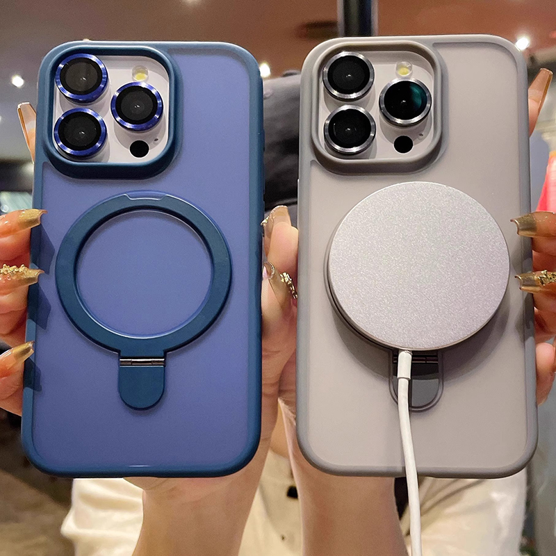 マットリングホルダー付きガラスレンズスマホケース iPhon - Phone Accessories Ring Holder のレビューと価格