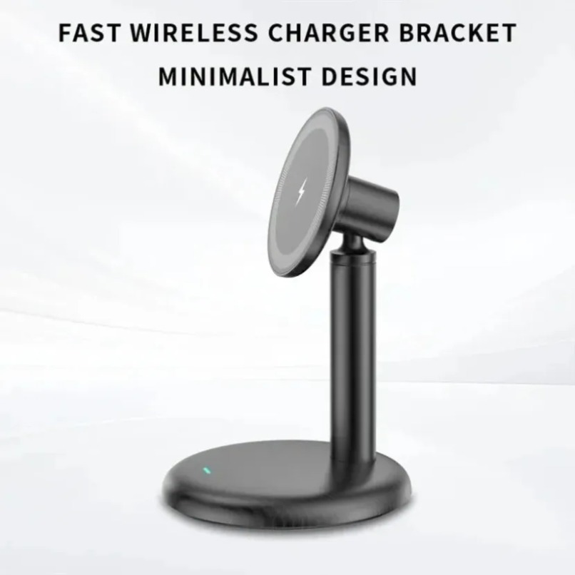 デスクトップ磁気電話スタンド高速ワイヤレス充電器ホルダー M - Phone Accessories And Electronics のレビューと価格