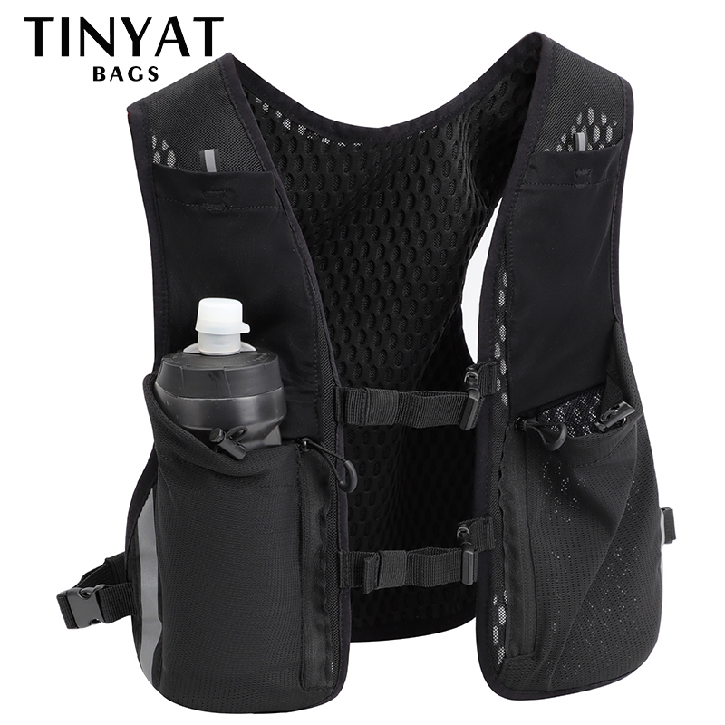 TINYAT 反射多機能ベストバッグ男性女性スポーツチェスト - Phone Accessories For Men のレビューと価格