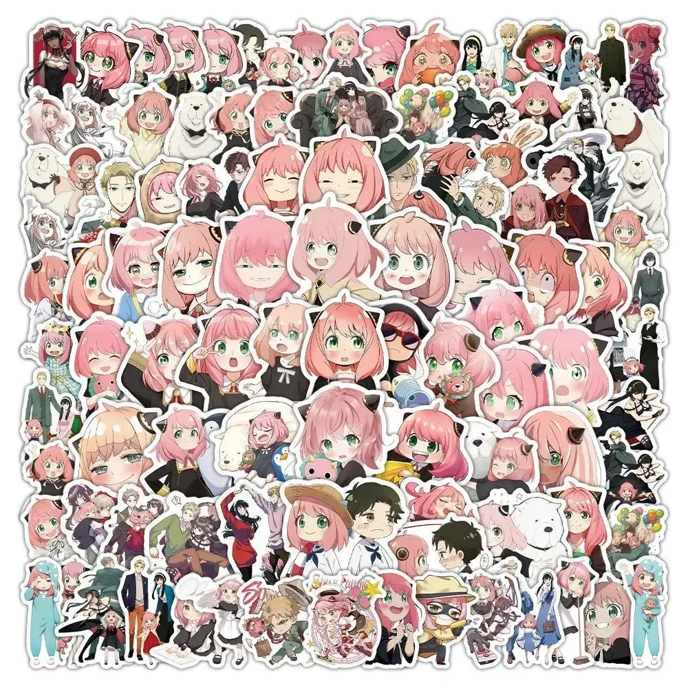 SPY×FAMILY ステッカー 100 枚 - アニヤのか - Phone Accessories And Electronics のレビューと価格